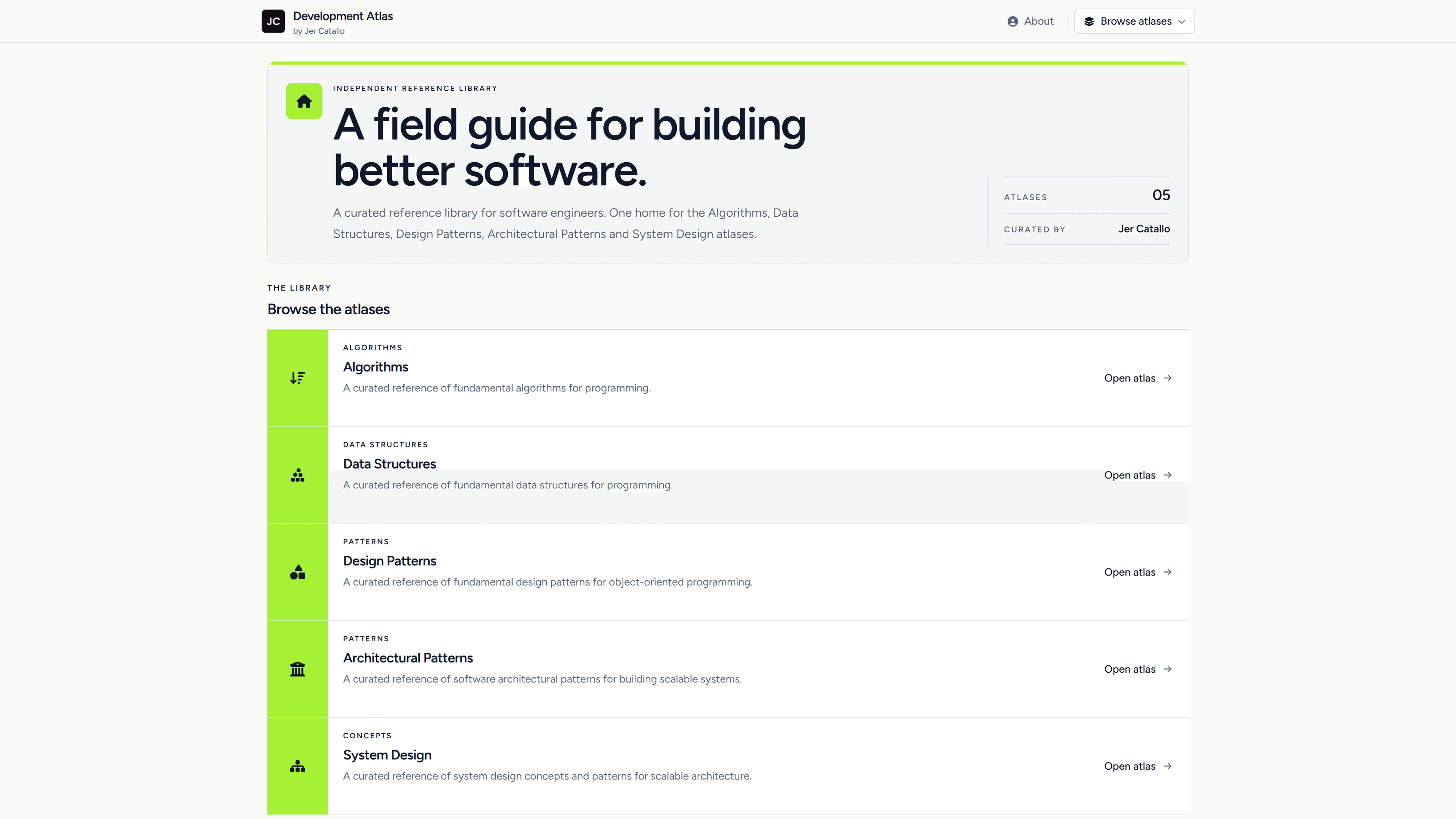 Development Atlas